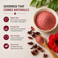 First Fruit Natural Hibiscus Powder | Natural Hair Care | 100g