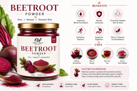 First Fruit Natural Beetroot Powder | Natural Skin & Wellness Care | 100g