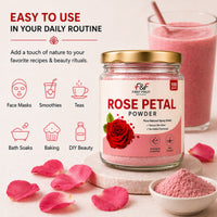 First Fruit Natural Rose Petal Powder | Natural Skin Care | 100g