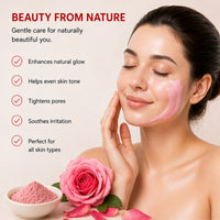 First Fruit Natural Rose Petal Powder | Natural Skin Care | 100g