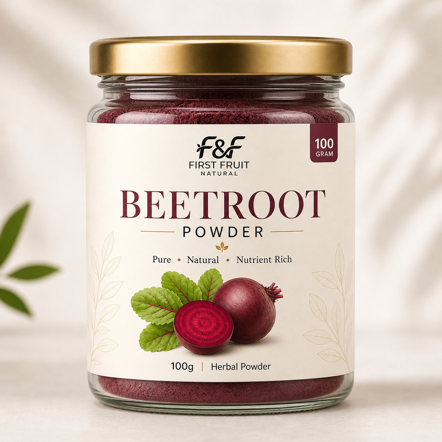 First Fruit Natural Beetroot Powder | Natural Skin & Wellness Care | 100g