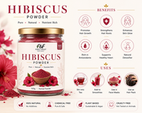 First Fruit Natural Hibiscus Powder | Natural Hair Care | 100g